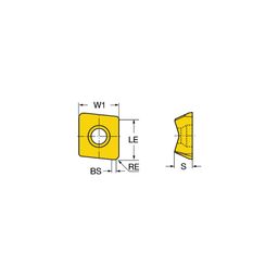 CoroMillⓇ 690 Milling Inserts Grade S30T thumbnail-0