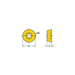 R300 CoroMillⓇ 300 Milling Inserts Grade 3330 thumbnail-0