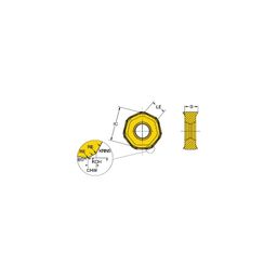 CoroMillⓇ 745R Milling Inserts Grade K20D thumbnail-0