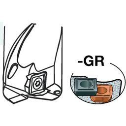 CoroDrill® 880-C-GM Drilling Insert Grade 1044 
 thumbnail-2