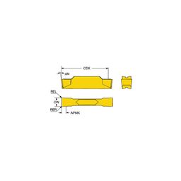 N123J2 CoroCutⓇ 1-2 Turning Inserts Grade 3115 thumbnail-0