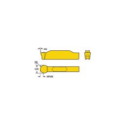 N123L1 CoroCutⓇ 1-2 Profiling Inserts Grade 1125 thumbnail-0