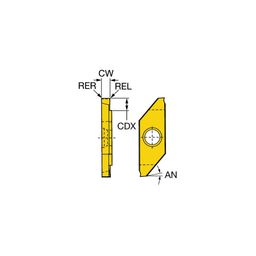 MAGL CoroCutⓇ XS Grooving Insert Grade H13A thumbnail-0