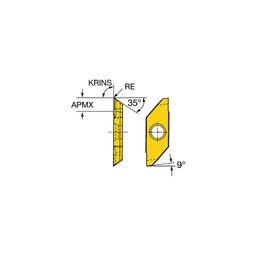 MAFR CoroCutⓇ XS Turning Inserts Grade H13A thumbnail-0