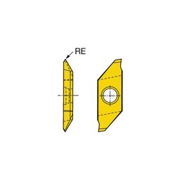 MATR 3-NT01F CoroCutⓇ XS Thread Turning Inserts Grade 1105 thumbnail-0