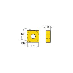 SNGA T-MaxⓇ P Turning Inserts Grade 650 thumbnail-0