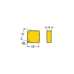 SNGN T-MaxⓇ Turning Inserts Grade CB50 thumbnail-0