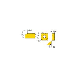 SNGA T-MaxⓇ P Turning Inserts Grade 7015 thumbnail-0