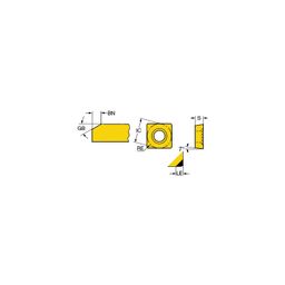 SCGW CoroTurnⓇ 107 Turning Insert Grade 7025 thumbnail-0