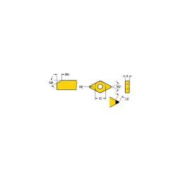 DNGA Turning Inserts Grade 7105 thumbnail-0