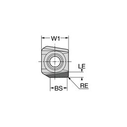 R590-1105 CoroMillⓇ Century Milling Insert Grade CD10 thumbnail-0