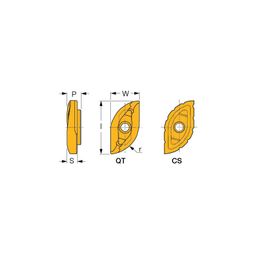 BCR Milling Inserts Grade IC908 thumbnail-1