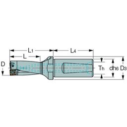 DR Series Indexable Heliquad Insert Drills thumbnail-0