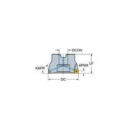 A490 CoroMillⓇ 490 Square Shoulder Milling Cutter thumbnail-0