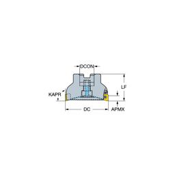 RA590 CoroMillⓇ Century Square Shoulder Milling Cutter thumbnail-0