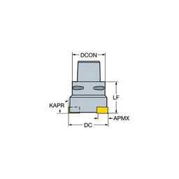 R215 ModulMill Face Milling Cutter  thumbnail-0