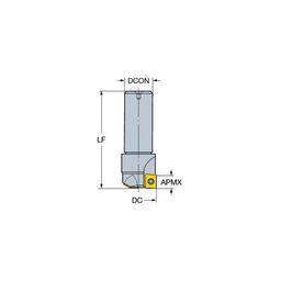 R216.2 U-MaxⓇ Square Shoulder Milling Cutter
 thumbnail-0