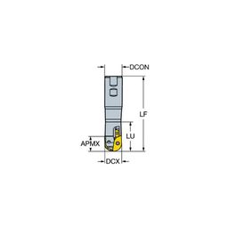 R216 CoroMillⓇ 216 Ball Nose Milling Cutter thumbnail-0