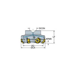 745 CoroMillⓇ 745 Face Milling Cutter thumbnail-0