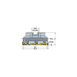 425 CoroMillⓇ 425 Face Milling Cutter thumbnail-0