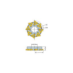 328 CoroMillⓇ 328 Groove Milling Cutter - Bore With Keyway Mounting  thumbnail-0