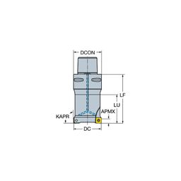 490 CoroMillⓇ 490 Square Shoulder Milling Cutter
 thumbnail-0