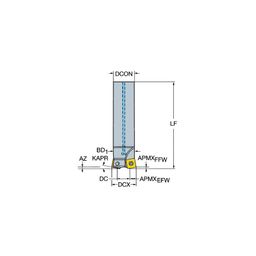 R210 CoroMillⓇ 210 Face Milling Cutter thumbnail-0