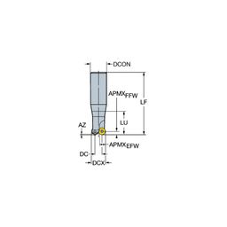 R300 CoroMillⓇ 300 Face Milling Cutter thumbnail-0