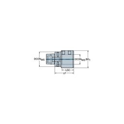 C3-391.27 Coromant CaptoⓇ To ISO 9766 Adaptor thumbnail-0