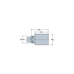 C3-391.50 Steel Blank With Coromant CaptoⓇ Coupling thumbnail-0