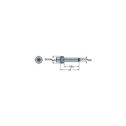 C3-570-3C Coromant CaptoⓇ To CoroTurnⓇ SL Damped Adaptor
 thumbnail-0