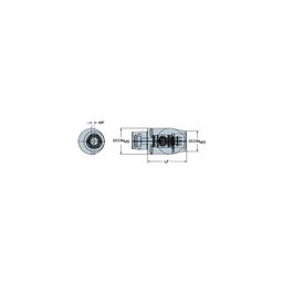 C8-QC-C6 Coromant CaptoⓇ Reduction Adaptor With Quick Change
 thumbnail-0