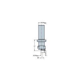 R429U-A16 Cylindrical Shank To CoroCutⓇ MB Adaptor thumbnail-0