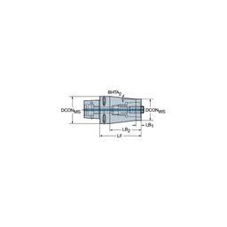 C5-391.02 Coromant CaptoⓇ Reduction Adaptor thumbnail-0