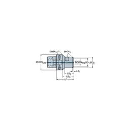 C5-391.20 Coromant CaptoⓇ To Weldon Adaptor thumbnail-0