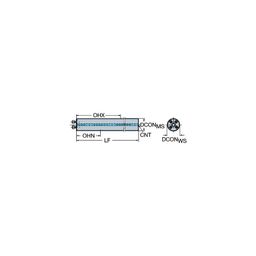 570.3C Cylindrical Shank To CoroTurnⓇ SL Damped Adaptor
 thumbnail-0