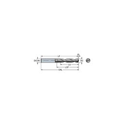 854.1 CoroDrillⓇ Delta-C Solid Carbide Drill thumbnail-0