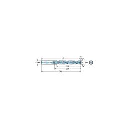 460.1 CoroDrillⓇ 460 Solid Carbide Drill With Internal Coolant Grade GC 34 thumbnail-0