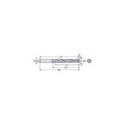 460.1 CoroDrillⓇ 460 Solid Carbide Drill With External Coolant GC 34 thumbnail-0