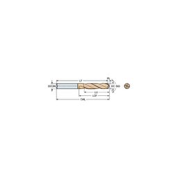 860.1 CoroDrillⓇ 860 Solid Carbide Drill With External Coolant PM 4234 thumbnail-0