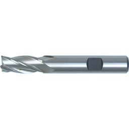 Series 09 HSS-Co 8% Weldon Shank Multi Flute  End Mills - Uncoated - Metric  thumbnail-0