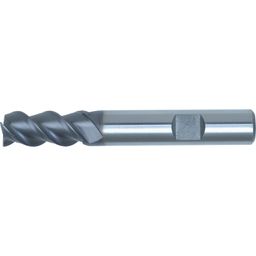 HSS-Co 8% Weldon Shank 50° High Helix End Mills 3 Flute: Series 13, Regular - TiCN Coated thumbnail-0