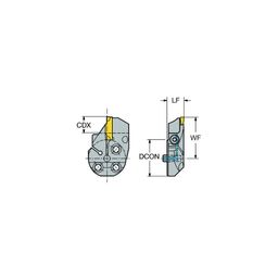 570-32L123F CoroCutⓇ 1-2 Head For Face Grooving thumbnail-0