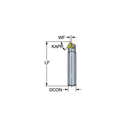 R140.0 CoroTurnⓇ 107 Cartridge For Turning
 thumbnail-0