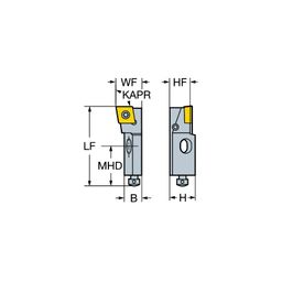 SCFCL/R CoroTurnⓇ 107 Cartridge For Turning thumbnail-0