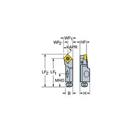 SSSCL/R CoroTurnⓇ 107 Cartridge For Turning  thumbnail-0