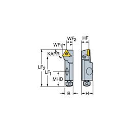 STTCL/R CoroTurnⓇ 107 Cartridge For Turning thumbnail-0