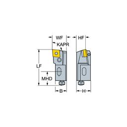 PCLNL/R  T-MaxⓇ P Cartridge For Turning thumbnail-0