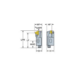 PTWNL/R T-MaxⓇ P Cartridge For Turning thumbnail-0