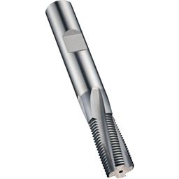 Series J245 Carbide Spiral Flute Thread Mill - Alcrona Pro Coated - Metric  thumbnail-0